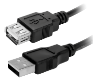 CABO EXTENSOR USB 2.0 A MACHO X A FEMEA FORTREK USM-101 1,8M FK 413C