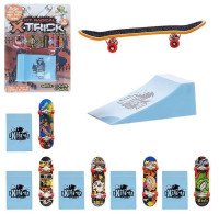 SKATE DE DEDO COM RAMPA OBSTACULO