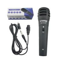 MICROFONE C/FIO STORM MICN0006 PT