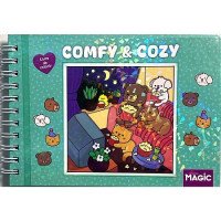 LIVRO DE COLORIR COMFY E COZY 96P ESP C.D. 180G UNIDADE 584754 - MAGIC KIDS