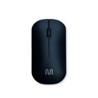 MOUSE OPTICO SEM FIO SLIM PRETO 1200DPI UNIDADE MO307 - MULTI