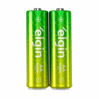 PILHA ALCALINA PEQUENA AA PAR(2 PILHAS) ELE82347 - ELGIN