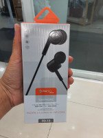 FONE DE OUVIDO PMCELL FO-13 EARPHONES CURVADO BORRACHA